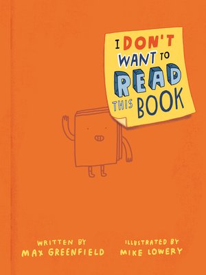 cover image of I Don't Want to Read This Book